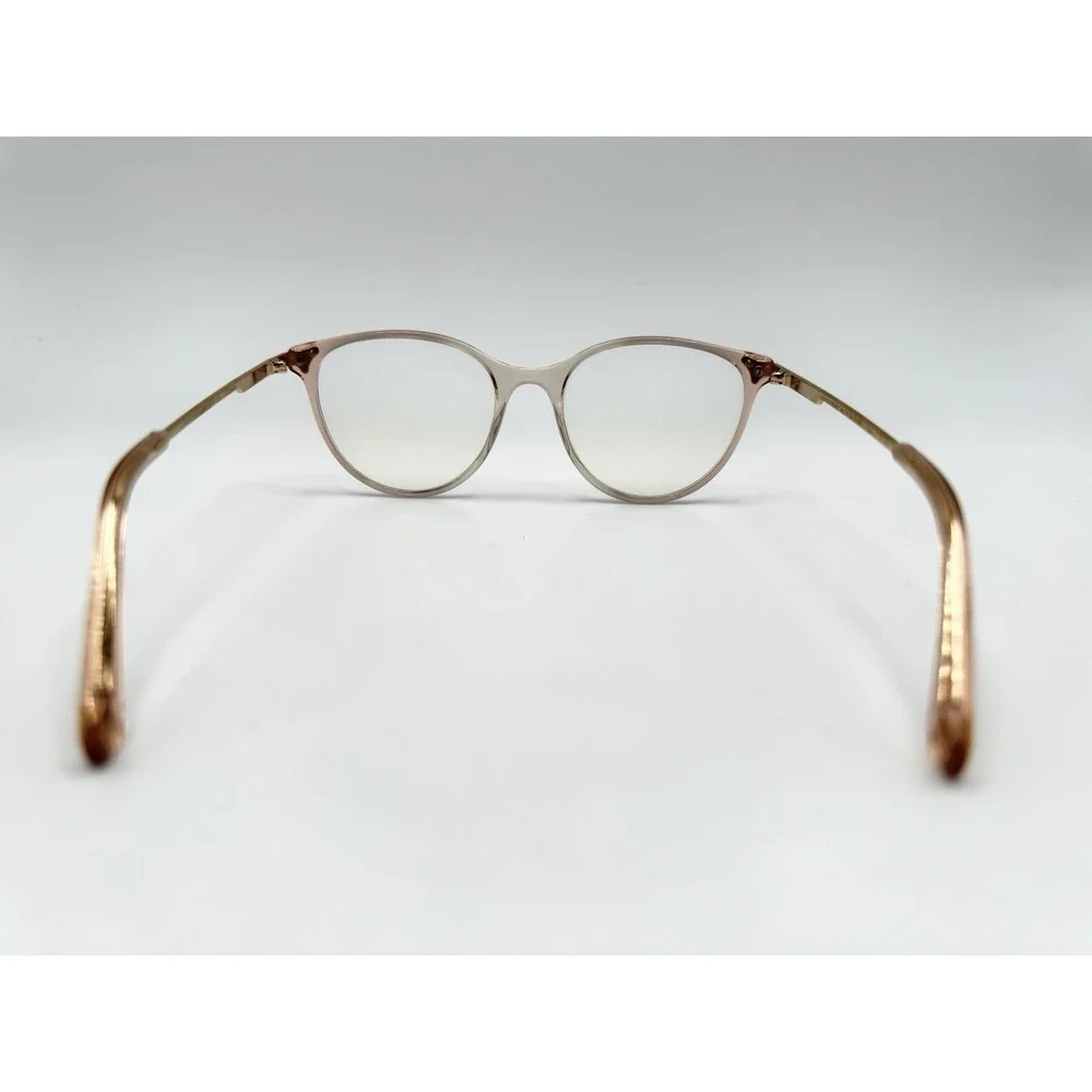 SHWOOD Allison Blush Pink Transparent Full Rim Eyeglasses Frames Only 51-18-140